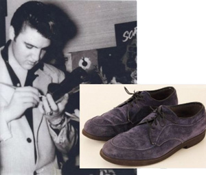 Elvis's Blue Suede Shoes Withdrawn - Misc.